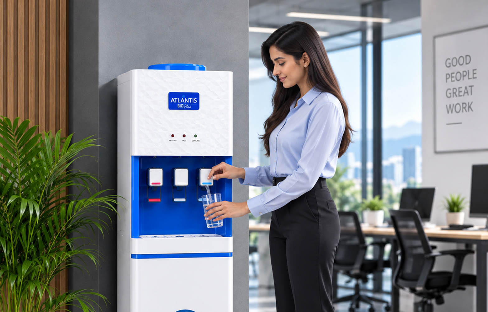 Hot and Cold Water Dispenser